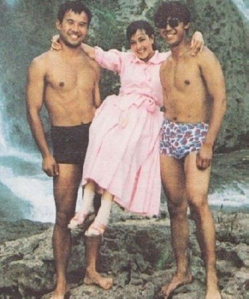 周润发曾经宝樊少皇 盘点罕见明星穿越照(图)