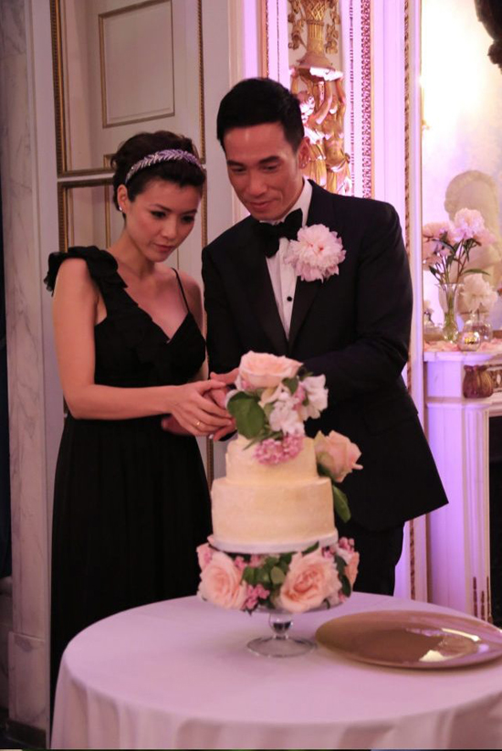 揭陈豪陈茵媺奢华<em>婚礼</em>内场 <em>女方</em>挺大肚仍美艳