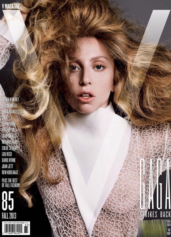 Lady Gaga全新写真超暴露上身 浓妆、衣服一个不剩