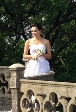 莫小棋被曝澳门拍婚纱照。