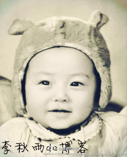 明星童年照PK子女:雨橙像田亮小志跟儿子一样- 