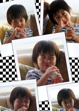 Kimi成长全纪录 和妈妈啃饼干跟爸爸学车