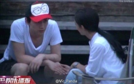 陈晓 赵丽颖 有爱生活照 两人 疑似 恋情 曝光 (图) 
