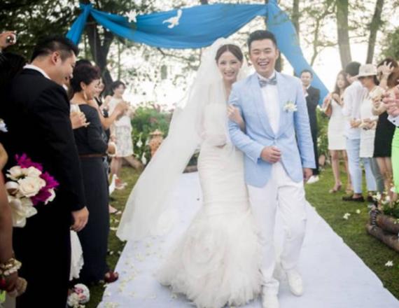 陈赫和许婧在2013年9月于泰国普吉举行了盛大的婚礼