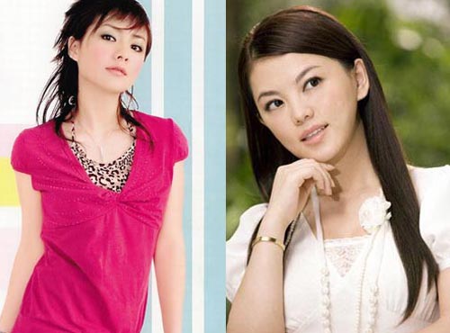 妹妹李玲比李湘要小将近1岁 但个头比李湘要高3厘米多