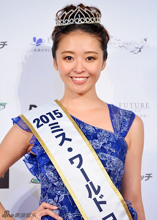 审美正常了！2015世界小姐日本冠军揭晓
