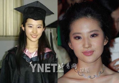 看明星们的毕业照 真是青涩啊