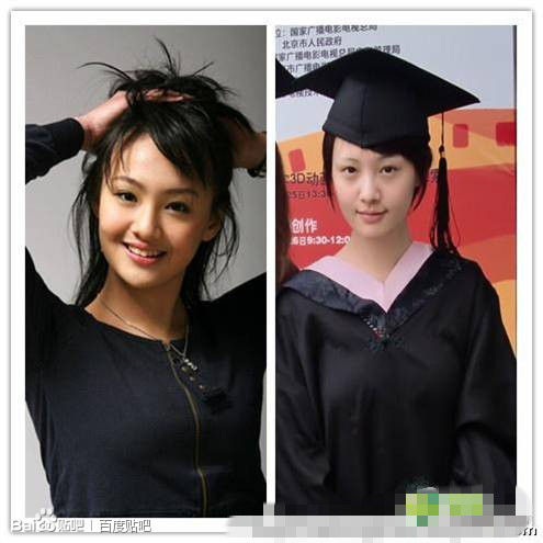 看明星们的毕业照 真是青涩啊