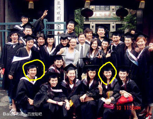 看明星们的毕业照 真是青涩啊