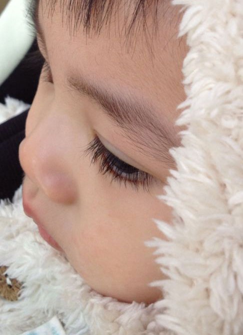 林志颖儿子呆萌 盘点娱圈宝贝