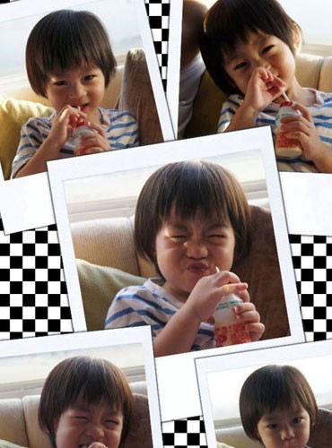 林志颖儿子呆萌 盘点娱圈宝贝