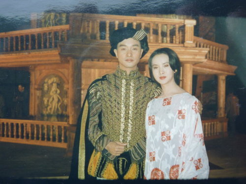 明星罕见穿越合影