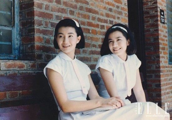 明星罕见穿越合影