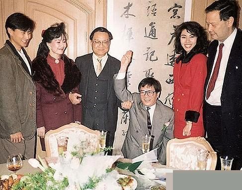 明星罕见穿越合影