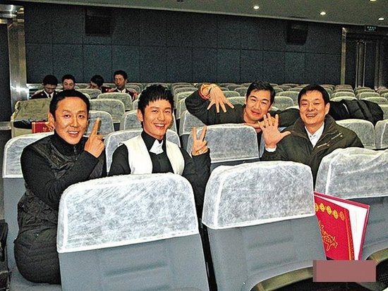 明星罕见穿越合影