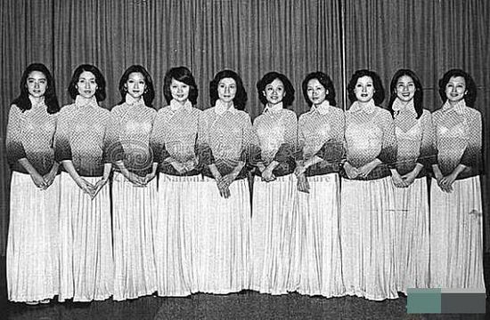 明星罕见穿越合影