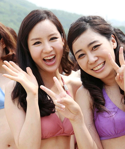2013韩国小姐泳装