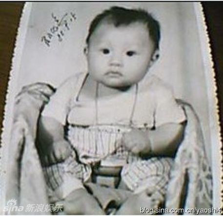 韩庚童年照片