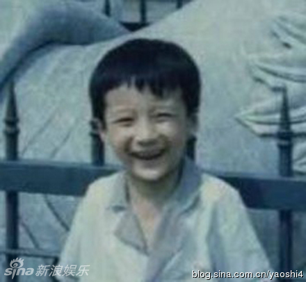 韩庚童年照片