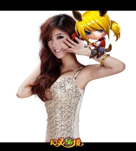 赵奕欢代言幻灵仙境