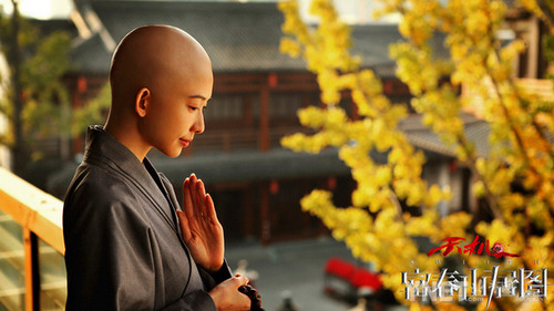 《天机·富春山居图》林志玲尼姑造型（2／7张）