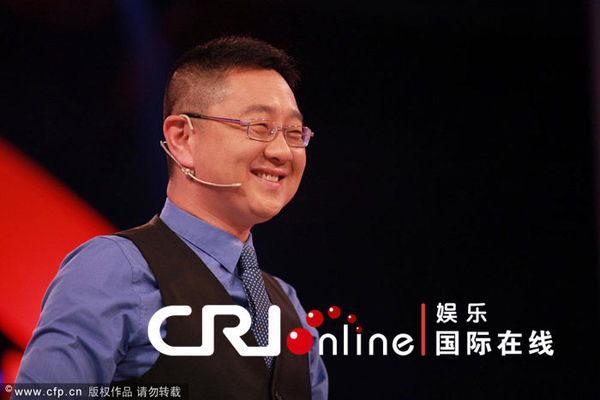 张绍刚《非你莫属》告别秀录制变表情帝 宣布退出主持界相妻教子