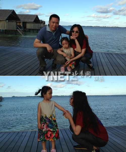 赵薇爱女小四月成长全记录 撒娇卖萌惹人爱