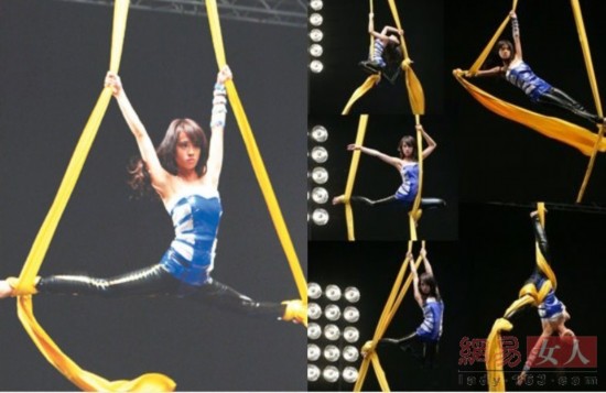 李嘉欣一字马惊呆小伙伴 女星恐怖练功照泄春光