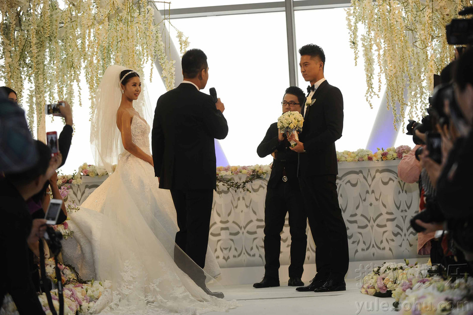 王真洁和李鑫的结婚照图片