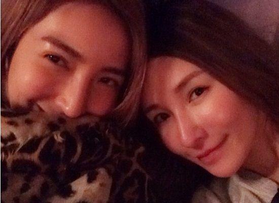 萧亚轩与杨谨华素颜照