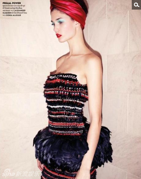 王妃、顶级超模肯德拉-斯皮尔斯登上泰国版《Vogue》杂志5月刊封面