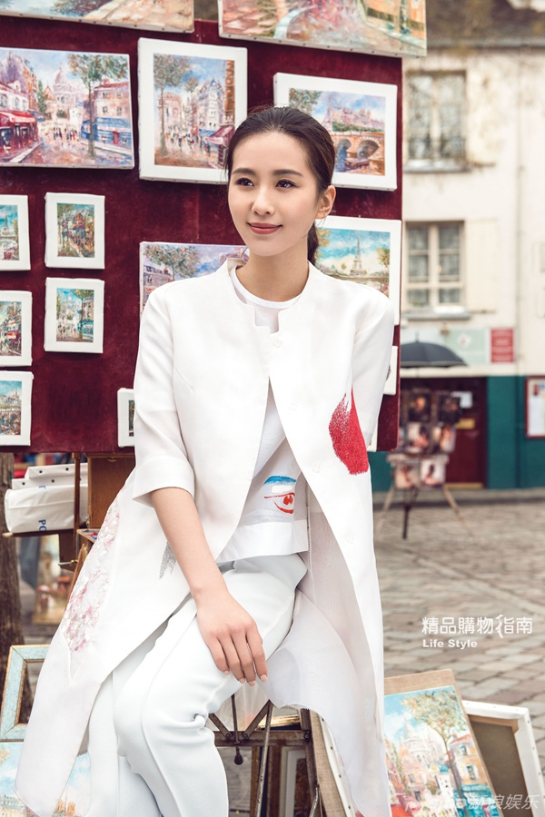 刘诗诗大片温润柔和 谈《步步惊情》挑战