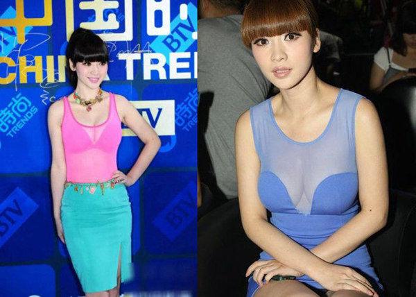 叶一茜刘诗诗范冰冰 2013惊艳透视裙吸睛的女星