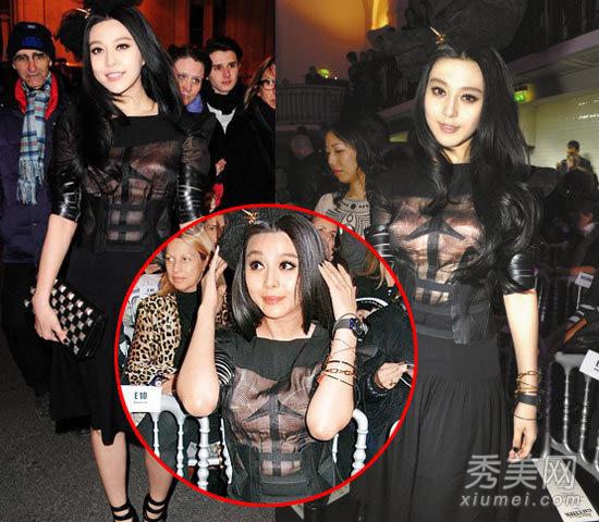 叶一茜刘诗诗范冰冰 2013惊艳透视裙吸睛的女星