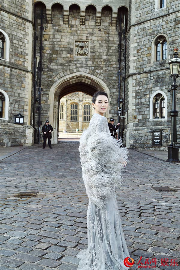 章子怡受邀赴英国皇家慈善晚宴