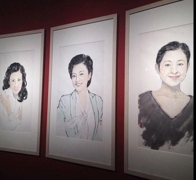 朱军画央视女主播 董卿周涛倪萍神似