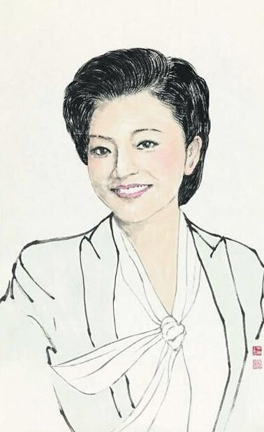 朱军画央视女主播 董卿周涛倪萍神似
