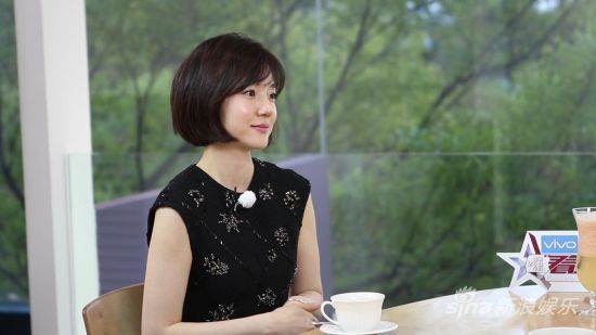 林秀晶接受采访