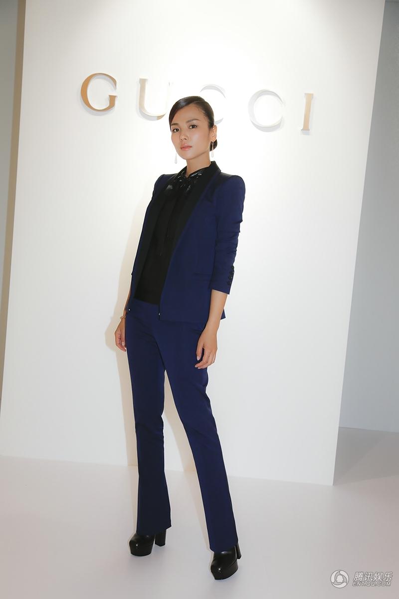 刘涛亮相时尚活动 帅气造型性感十足