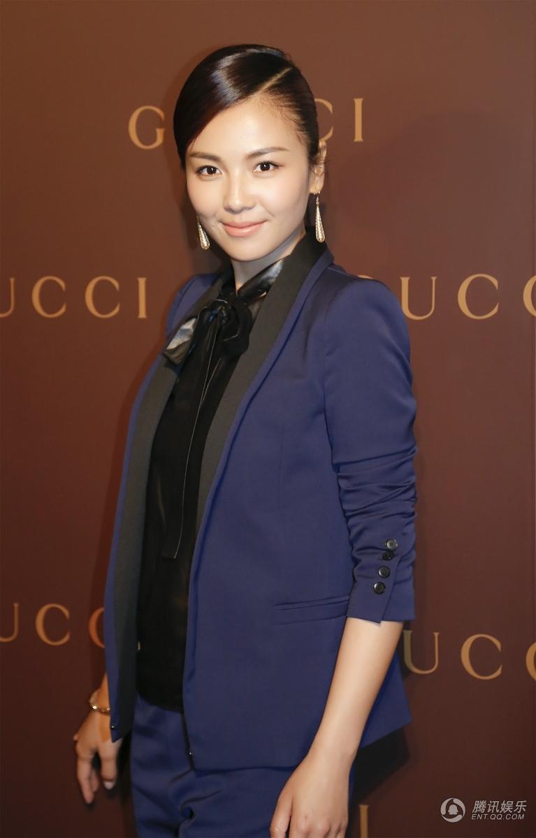 刘涛亮相时尚活动 帅气造型性感十足