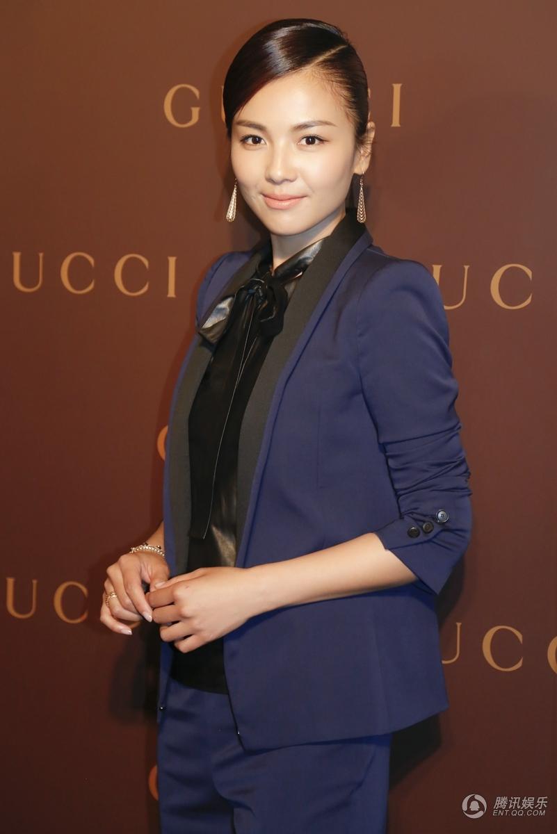 刘涛亮相时尚活动 帅气造型性感十足