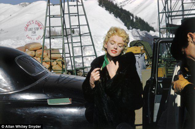 玛丽莲 梦露未公开片场照巡回展览