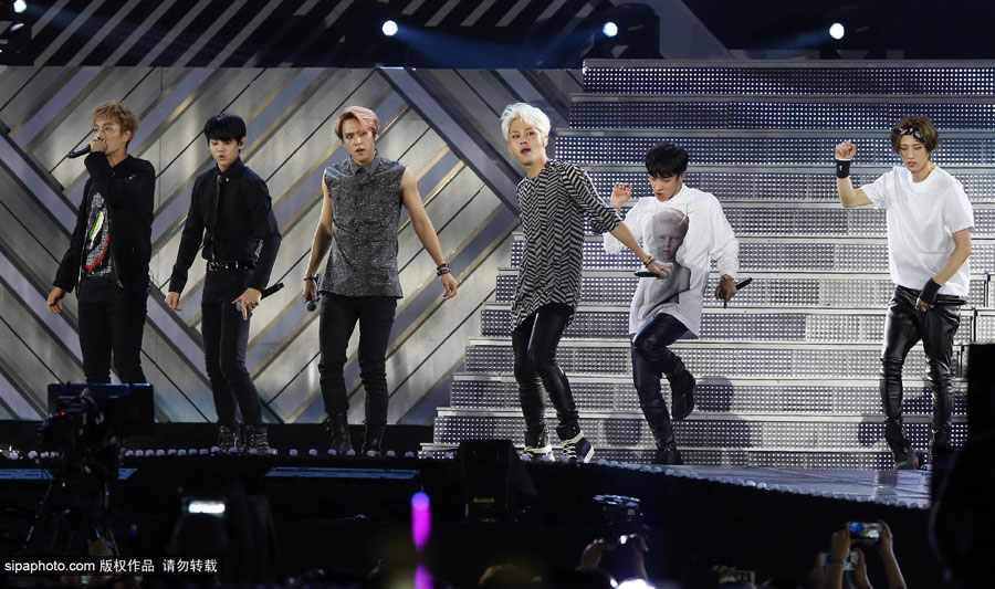 少女时代、EXO飙歌 T-ara、Girl's Day比拼热舞