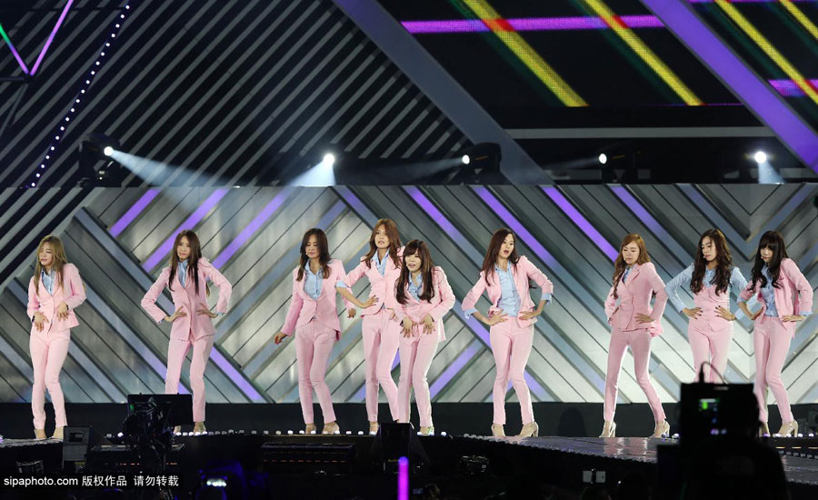 少女时代、EXO飙歌 T-ara、Girl's Day比拼热舞