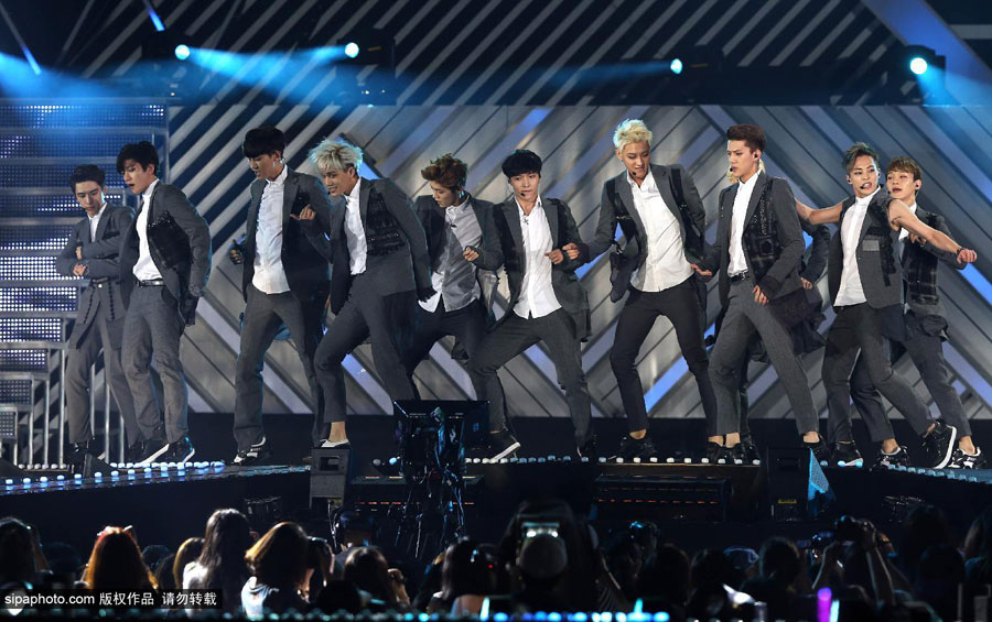 少女时代、EXO飙歌 T-ara、Girl's Day比拼热舞