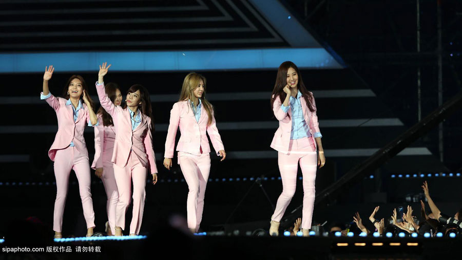 少女时代、EXO飙歌 T-ara、Girl's Day比拼热舞