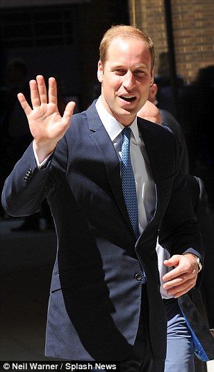 威廉王子同小贝共同出席保护野生生物活动