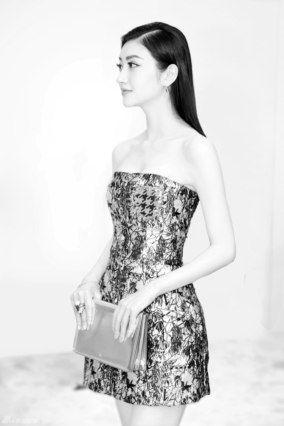 　　景甜出席时尚活动掠影清丽绝伦