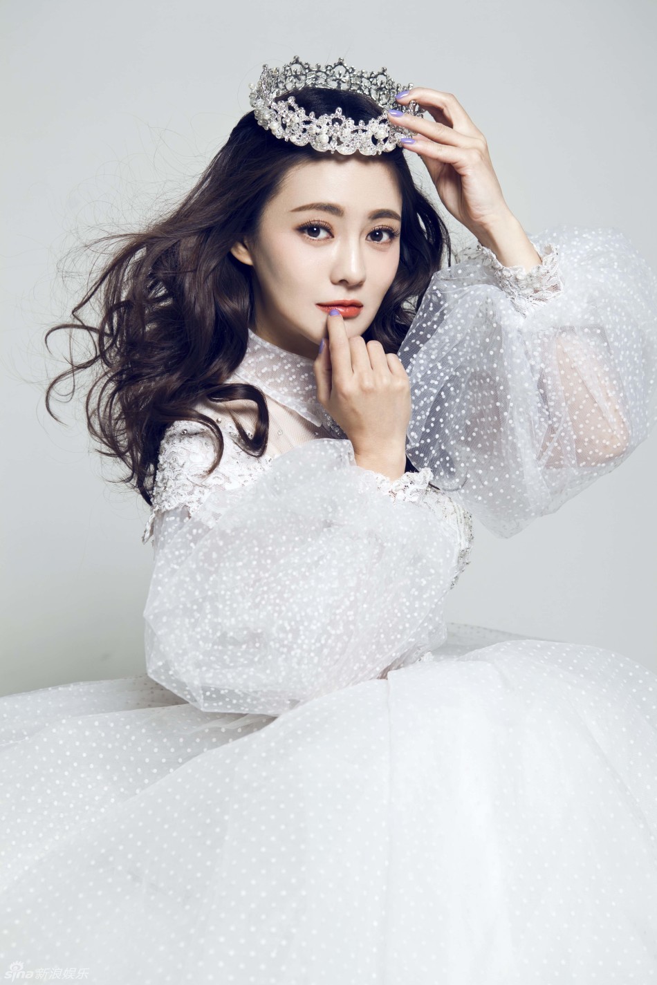 组图樊蕊贵气婚纱写真优雅纯净美