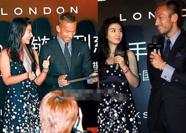 女星与球星合影:贝利抱半裸钟楚红 女星与球星合影:贝利抱半裸钟楚红